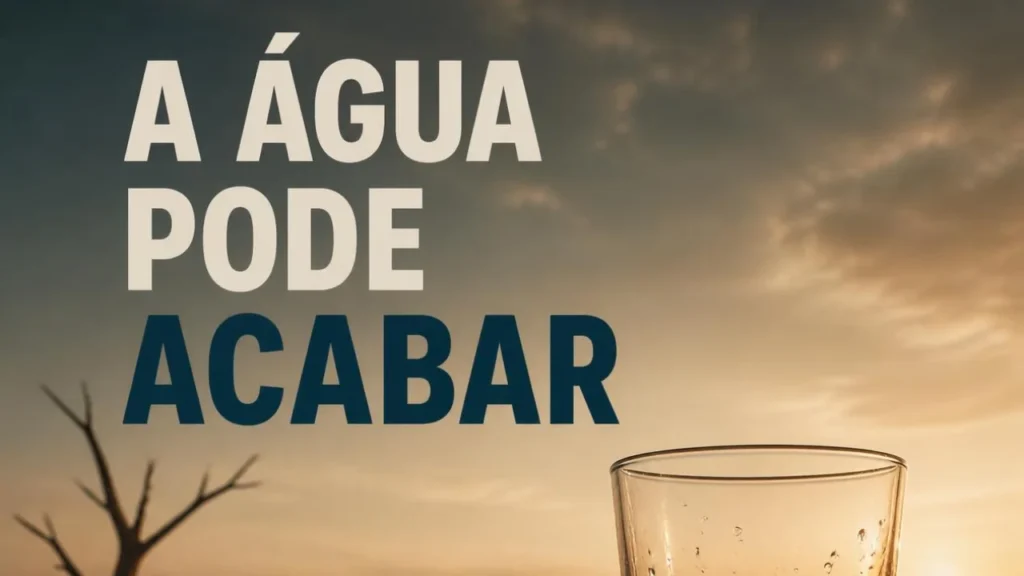 A água pode acabar? Entenda os riscos e como evitar a escassez