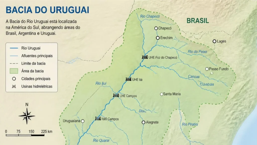 Bacia do Uruguai: Um Recurso Hídrico Compartilhado e Essencial