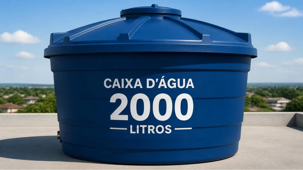 caixa d'água 2000 litros