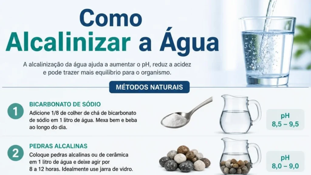 Como Alcalinizar a Água: Guia Prático, Benefícios e Cuidados Essenciais