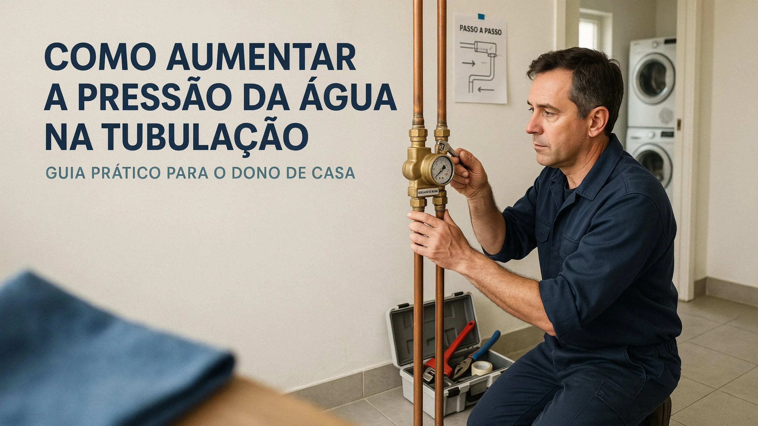 Como Aumentar a Pressão da Água na Tubulação