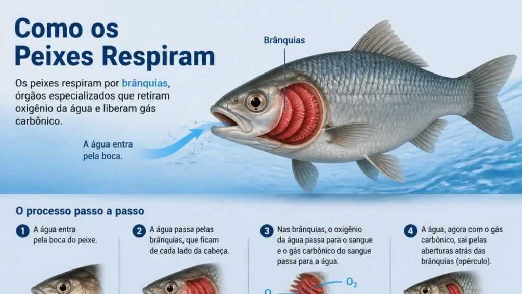 Como os Peixes Respiram: Entenda o Mecanismo Fascinante da Respiração Branquial