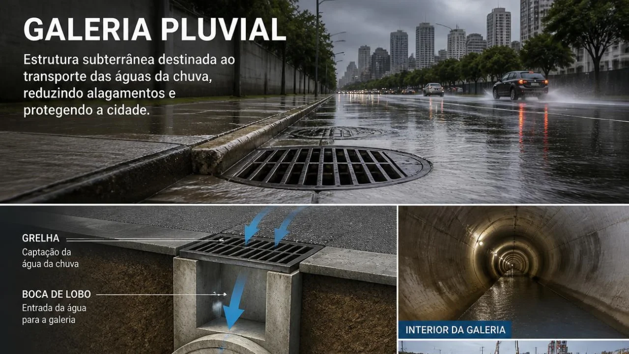 Galeria Pluvial: O que é, como funciona e por que é essencial para sua casa