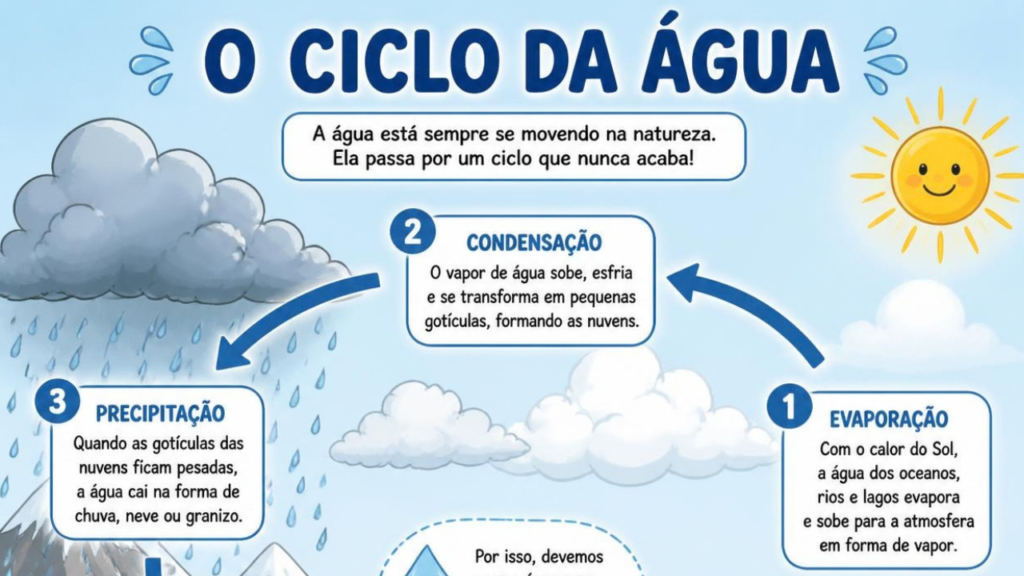 O Ciclo da Água 5 Ano
