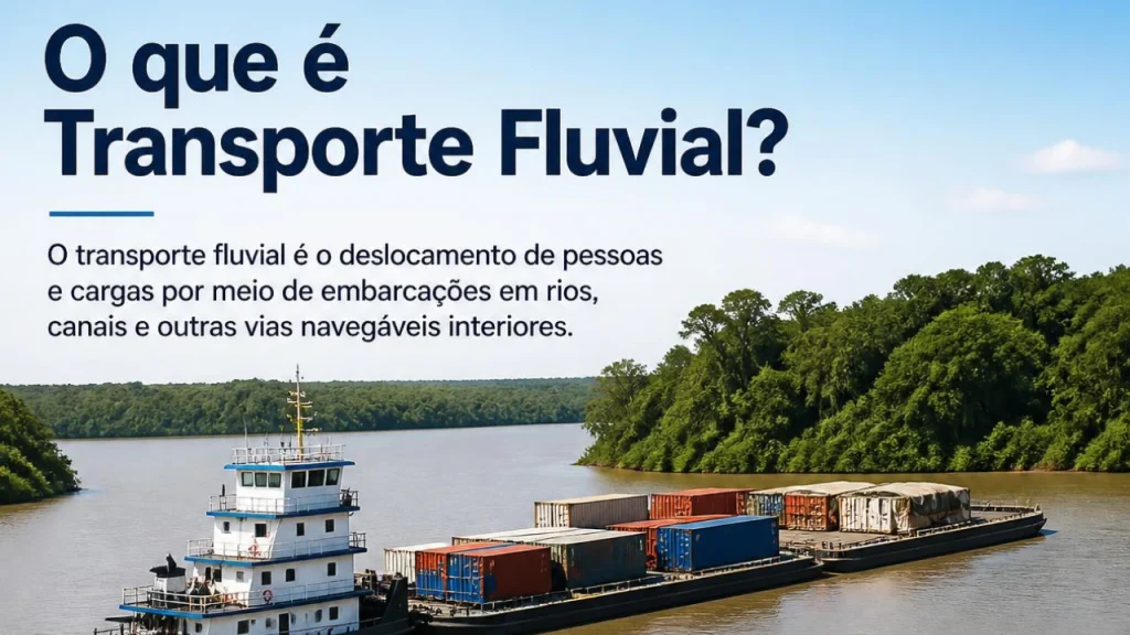 O que é Transporte Fluvial? Guia Completo sobre o Modal Aquaviário Interior