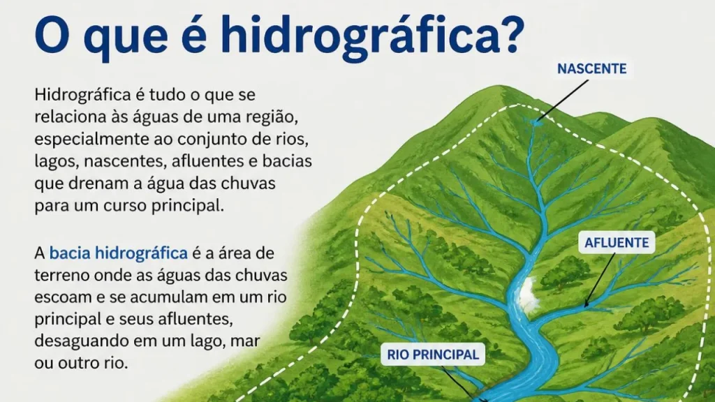 O que é hidrográfica? Entenda de uma vez por todas o significado e a importância das bacias hidrográficas