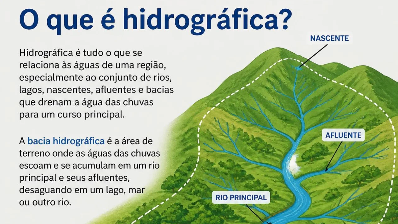 O que é hidrográfica? Entenda de uma vez por todas o significado e a importância das bacias hidrográficas