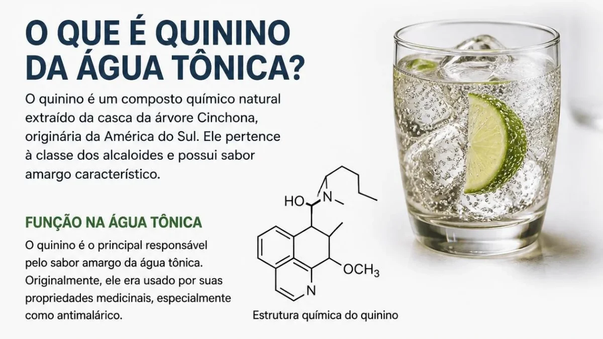 O que é quinino da água tônica? Saiba tudo sobre o ingrediente secreto do seu refrigerante