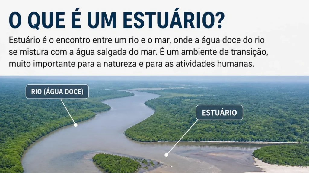 O que é um estuário: entenda esse ecossistema essencial para o equilíbrio ambiental