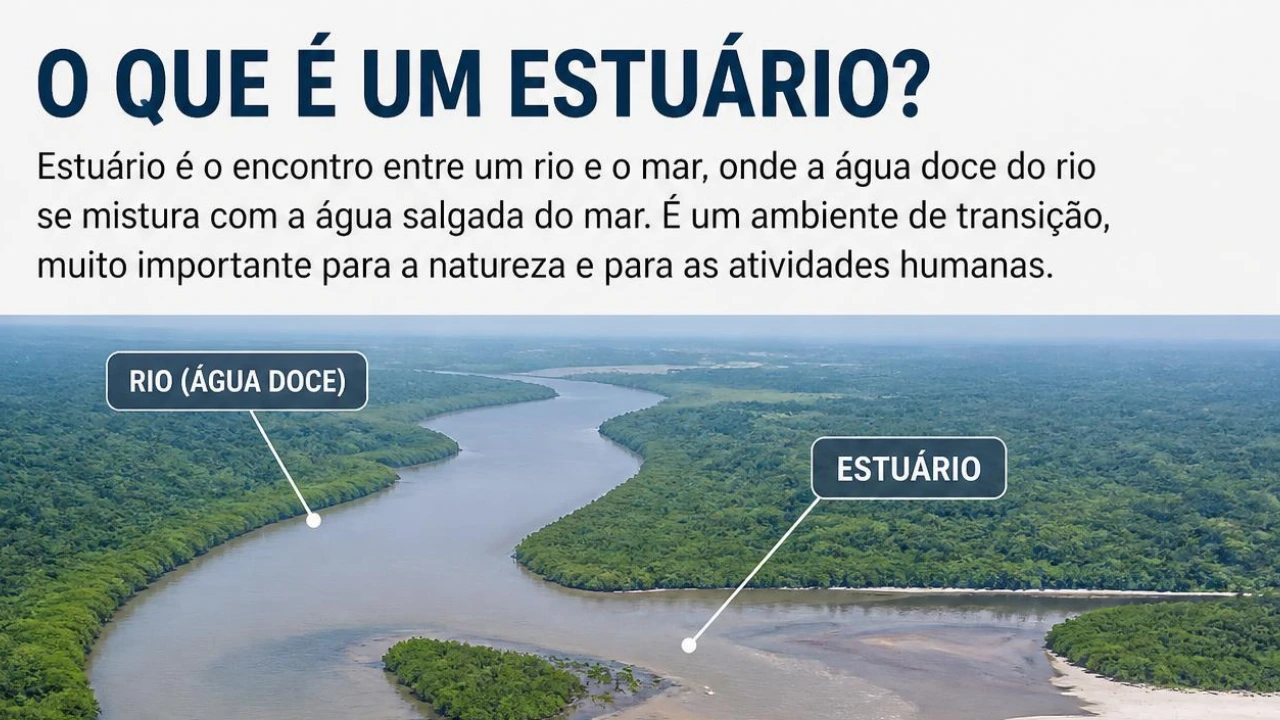 O que é um estuário: entenda esse ecossistema essencial para o equilíbrio ambiental