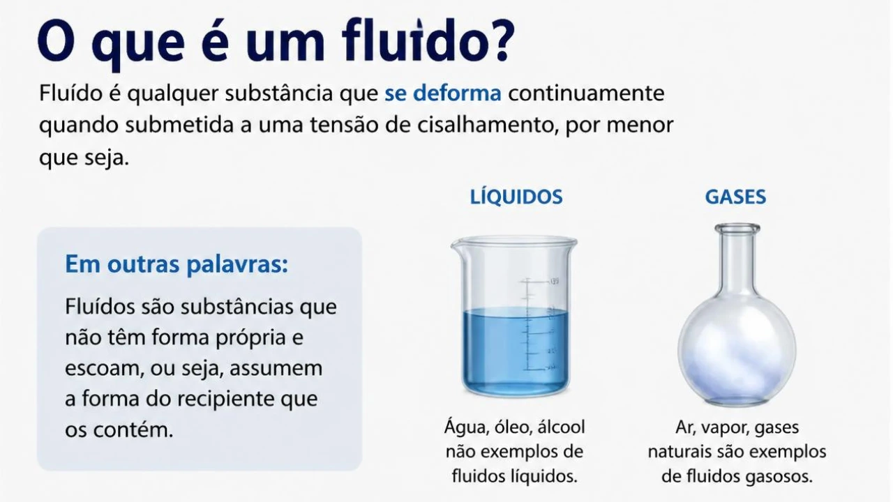 O que é um fluído? Entenda a definição, os tipos e a importância no seu dia a dia