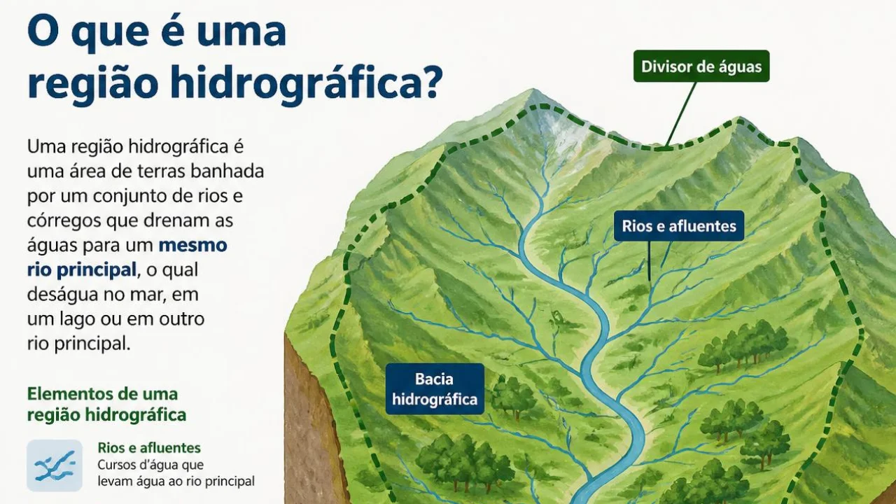 O que é uma região hidrográfica? Entenda a base da gestão da água no Brasil