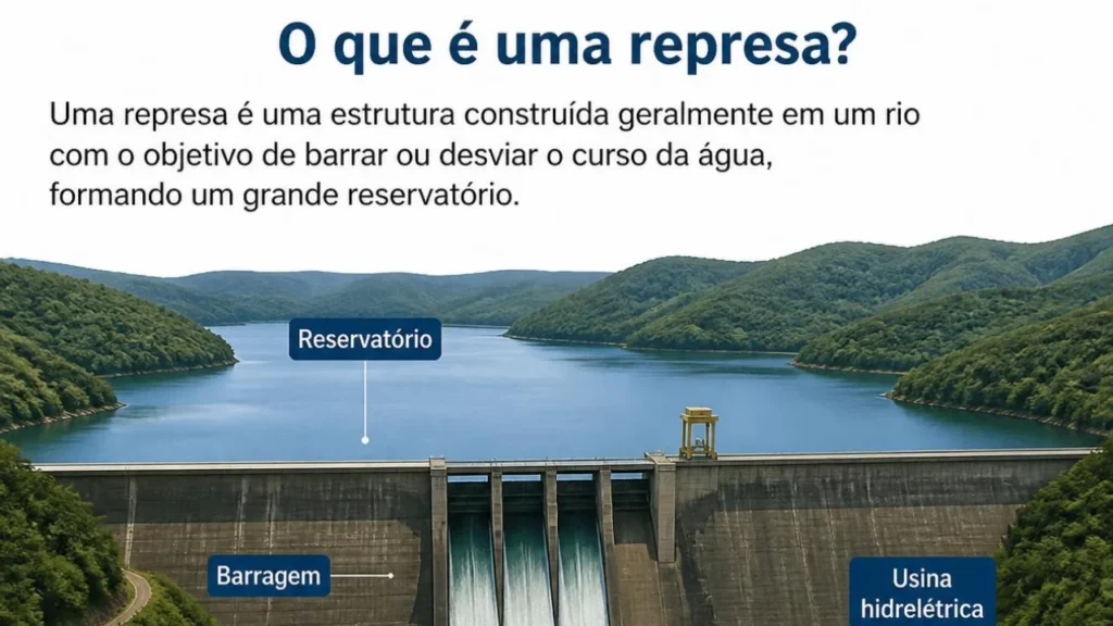 O que é uma represa? Entenda a definição, o funcionamento e a importância para o abastecimento de água