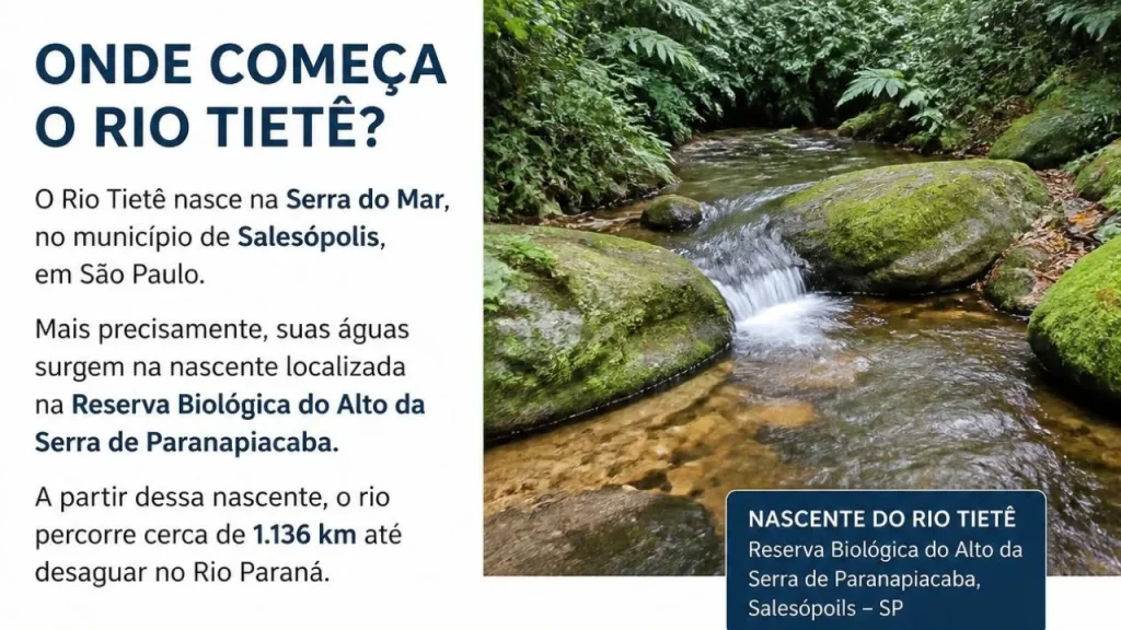Onde Começa o Rio Tietê: A Nascente que Surpreende no Interior de SP
