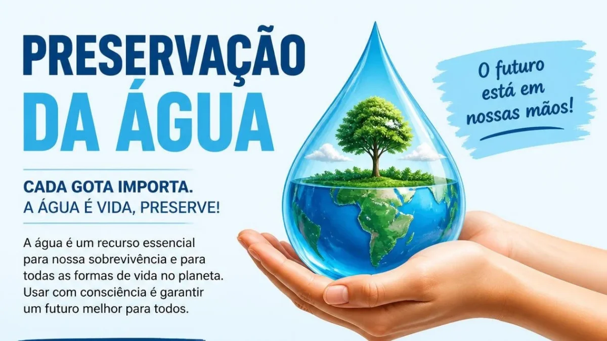 Preservação da Água: Um Compromisso que Começa Dentro de Casa
