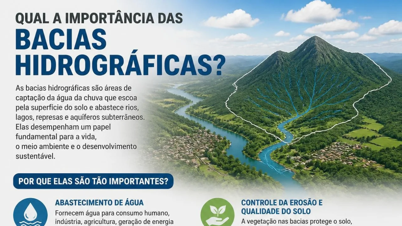 Qual a Importância das Bacias Hidrográficas para o Seu Dia a Dia