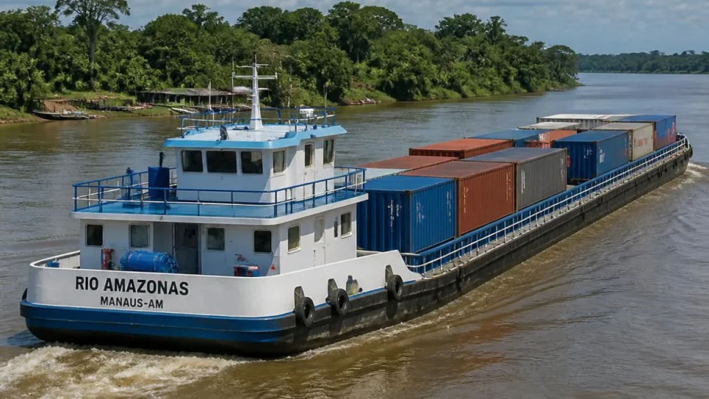 Transporte fluvial: a espinha dorsal da logística brasileira e seus impactos na água