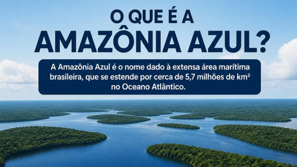 O que é a Amazônia Azul e por que ela é vital para o Brasil?