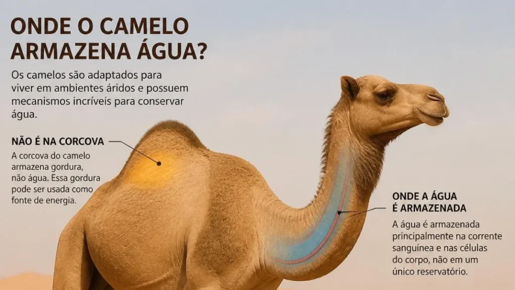 Onde o Camelo Armazena Água? A Verdade por Trás do Mito